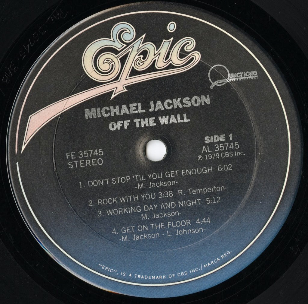 Michael Jackson / マイケル・ジャクソン / Off The Wall (FE 35745)