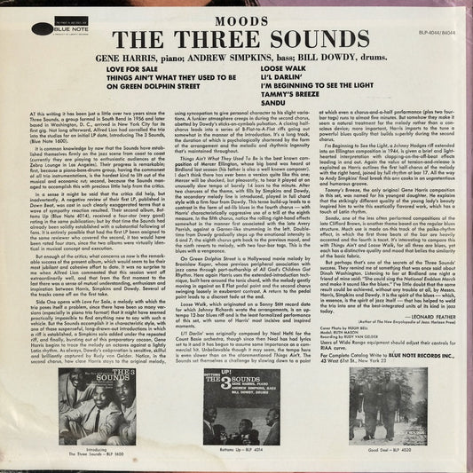 The Three Sounds – Moods (BST 84044) LP 1977 US Blue Note | 中古LP