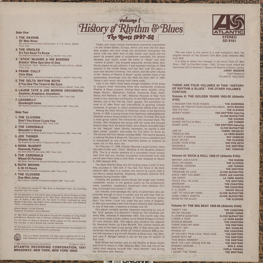 V.A. - History Of Rhythm & Blues Vol.1: The Roots 1947–52 (SD 8161) LP 1968 US Atlantic オリジナル盤