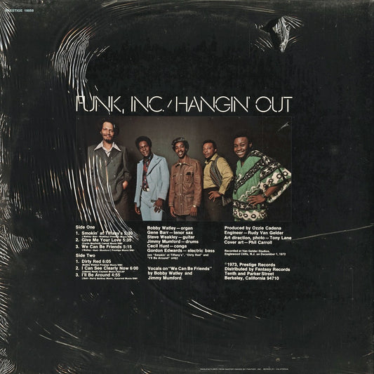 Funk Inc. – Hangin' Out (PR 10059) LP US Prestige Reissue | 中古LP