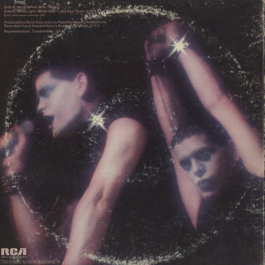 Lou Reed / ルー・リード / Rock N Roll Animal (APL1-0472)