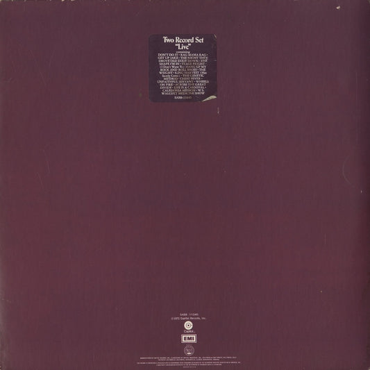 The Band - Rock Of Ages (SABB-11045) LP 1975 US Capitol|中古LP