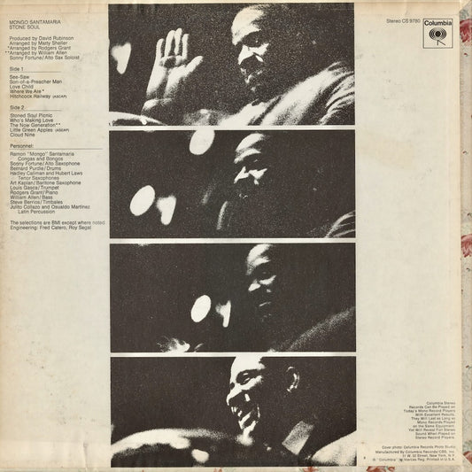 Mongo Santamaria - Stone Soul (CS 9780) LP 1969 US Columbia|中古LP