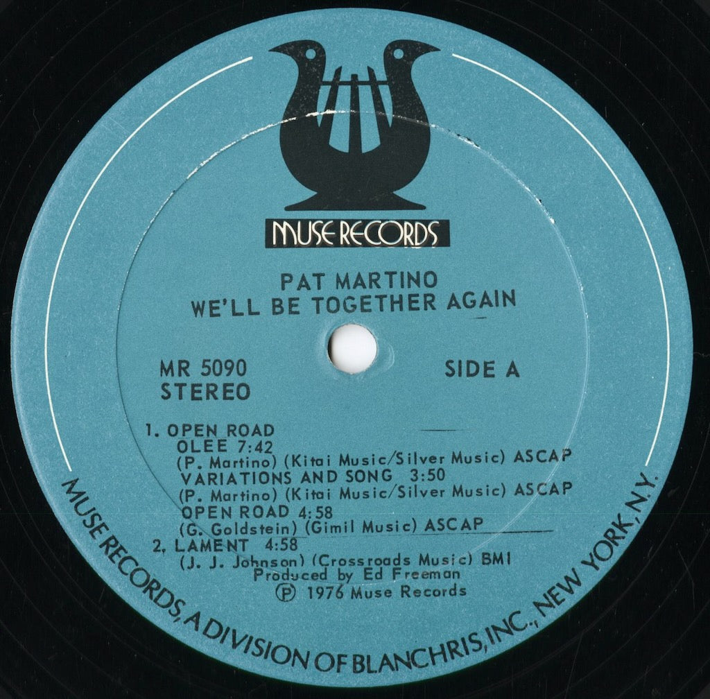 Pat Martino - We'll Be Together Again (MR 5090) 1976 US Muse|中古LP