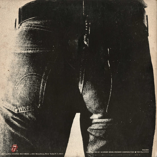 The Rolling Stones - Sticky Fingers (P-8091S) LP 1971 JPN Rolling Stones Records|中古LP