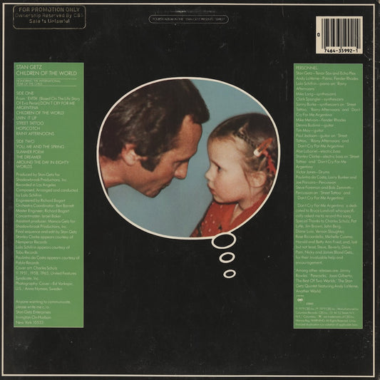 Stan Getz / スタン・ゲッツ / Children Of The World (JC 35992)