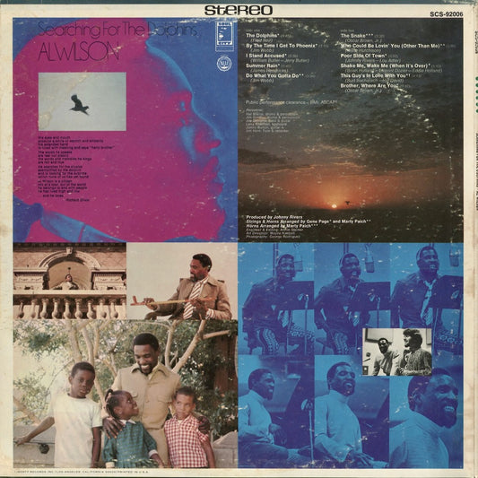 Al Wilson - Searching For The Dolphins (SCS-92006) 1969 US Soul City|中古LP