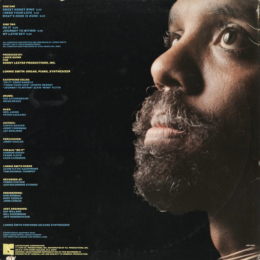 Lonnie Smith - Gotcha' (LRC 9323) 1978 US LRC|中古LP