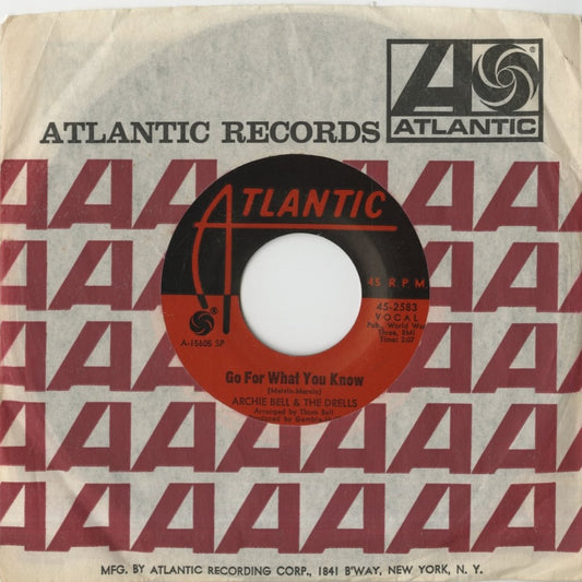 Archie Bell & The Drells / アーチー・ベル・アンド・ザ・ドレルズ / There's Gonna Be A Showdown / Go For What You Know -7 (45-2583)