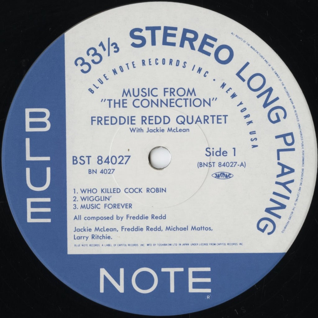 Freddie Redd - The Music From The Connection (BN 4027) 1992 JPN Blue Note - 東芝EMI|中古LP
