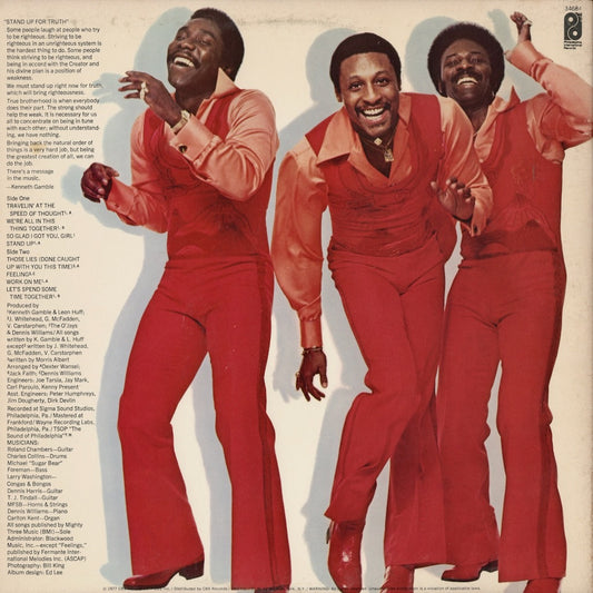 The O'Jays / オージェイズ / Travelin' At The Speed Of Thought (PZ 34684)