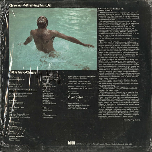 Grover Washington Jr. - Mister Magic (KU 20 S1) 1975 US KUDU|中古LP