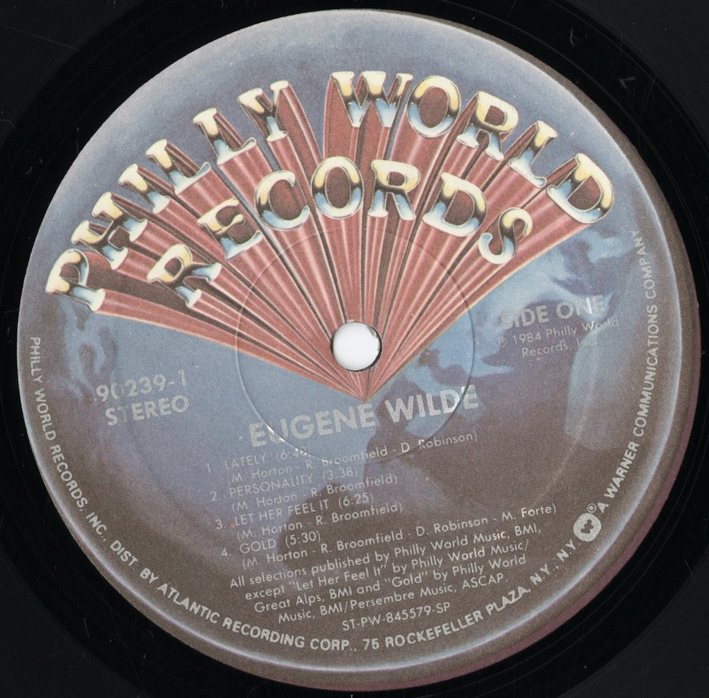 Eugene Wilde - Eugene Wilde (90239-1) LP 1984 US Philly World|中古LP