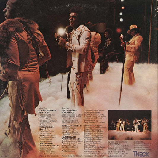 The Isley Brothers - The Heat Is On (PZ 33536) LP 1975 US T-Neck|中古LP