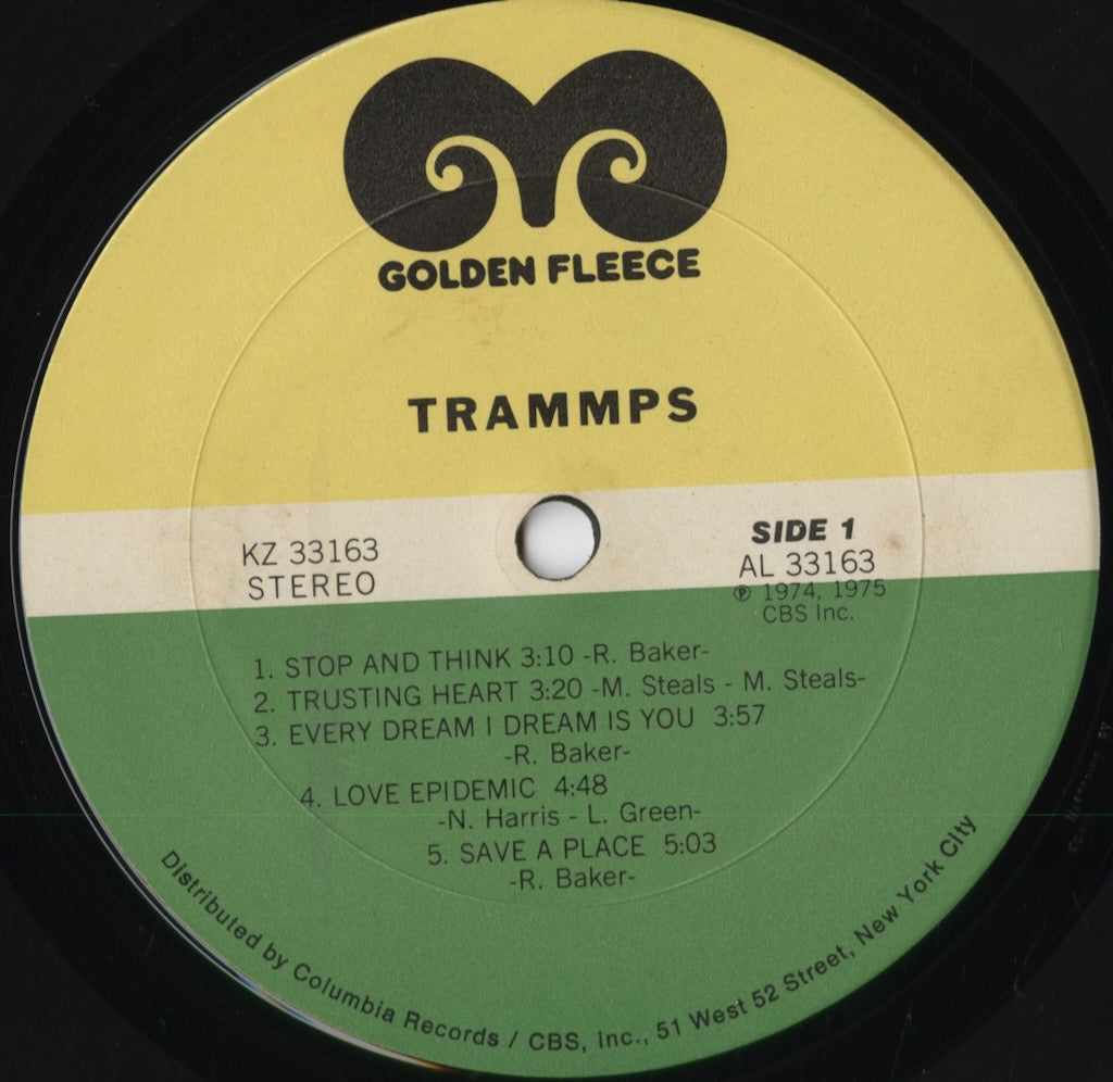 Trammps - S.T. (KZ 33163) 1975 US Golden Fleece|中古LP