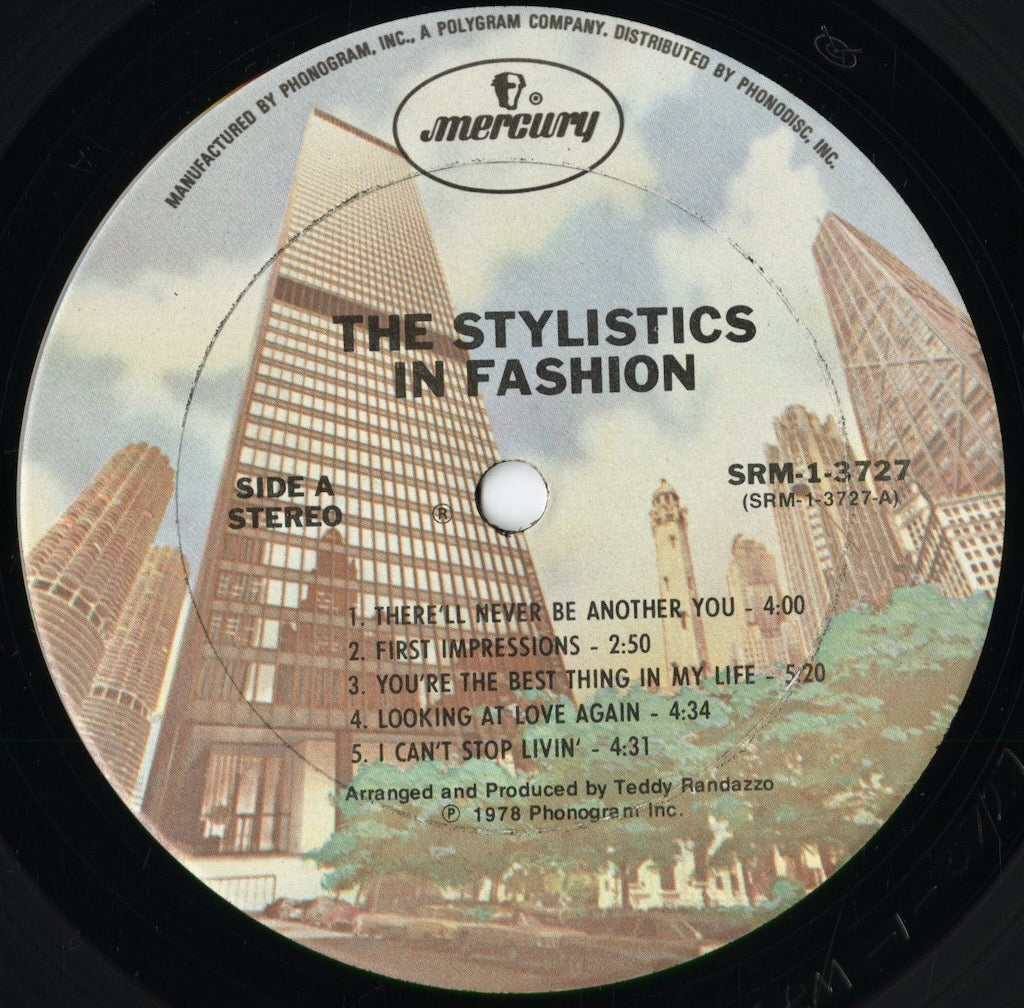The Stylistics - In Fashion (SRM-1-3727) 1978 US Mercury|中古LP