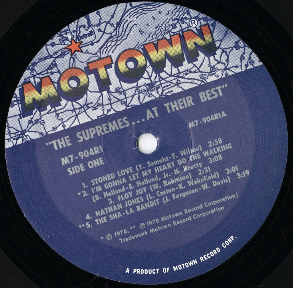 The Supremes / シュプリームス / The Supremes At Their Best (M7-904R1)
