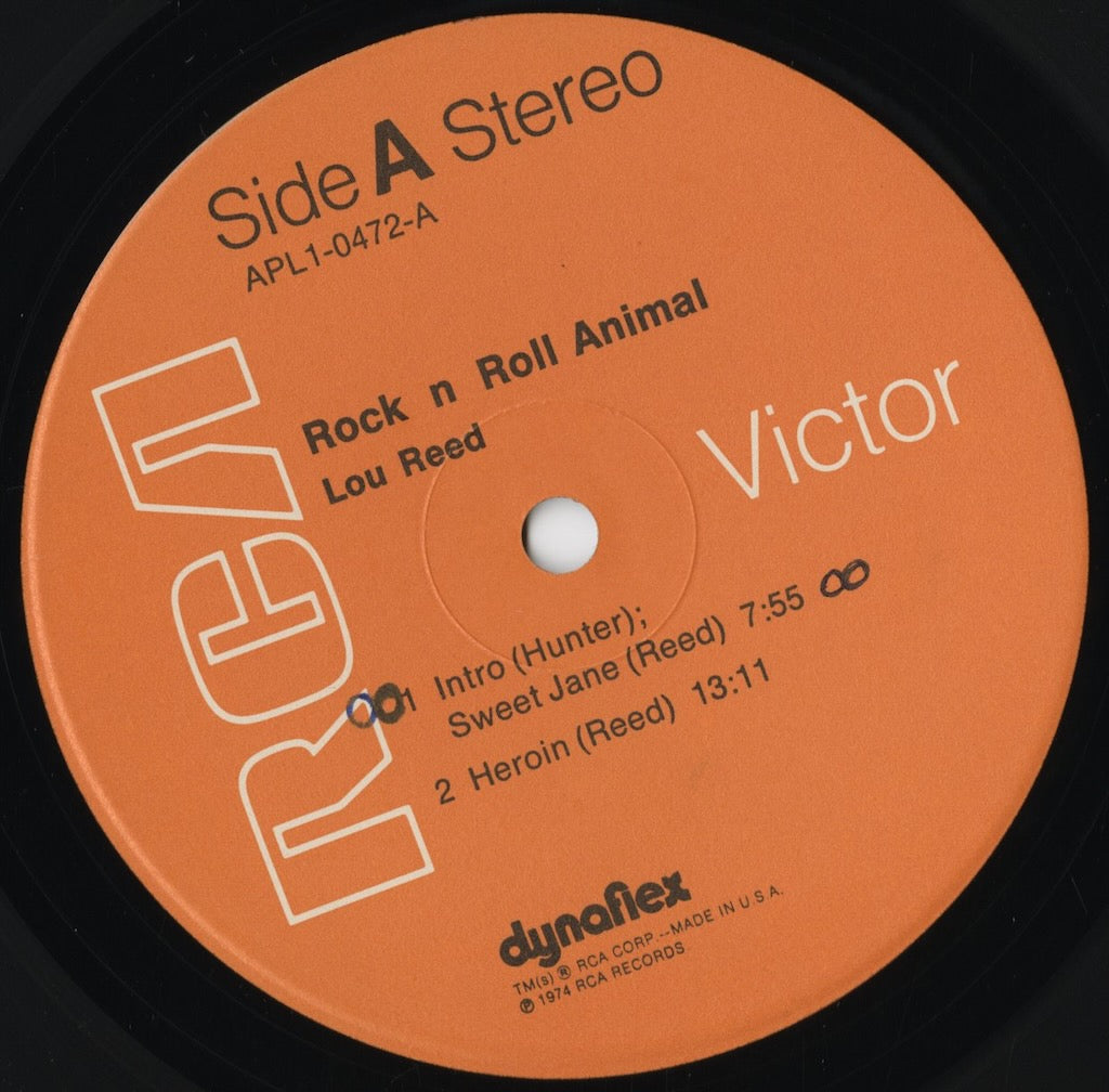 Lou Reed / ルー・リード / Rock N Roll Animal (APL1-0472)