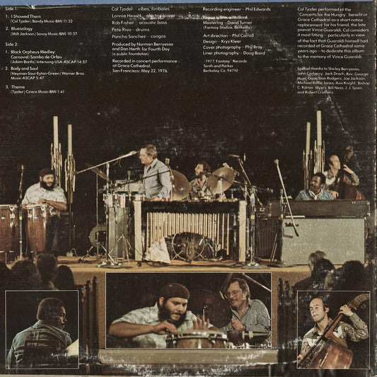 Cal Tjader – At Grace Cathedral (F-9521) LP 1977 US Fantasy|中古LP