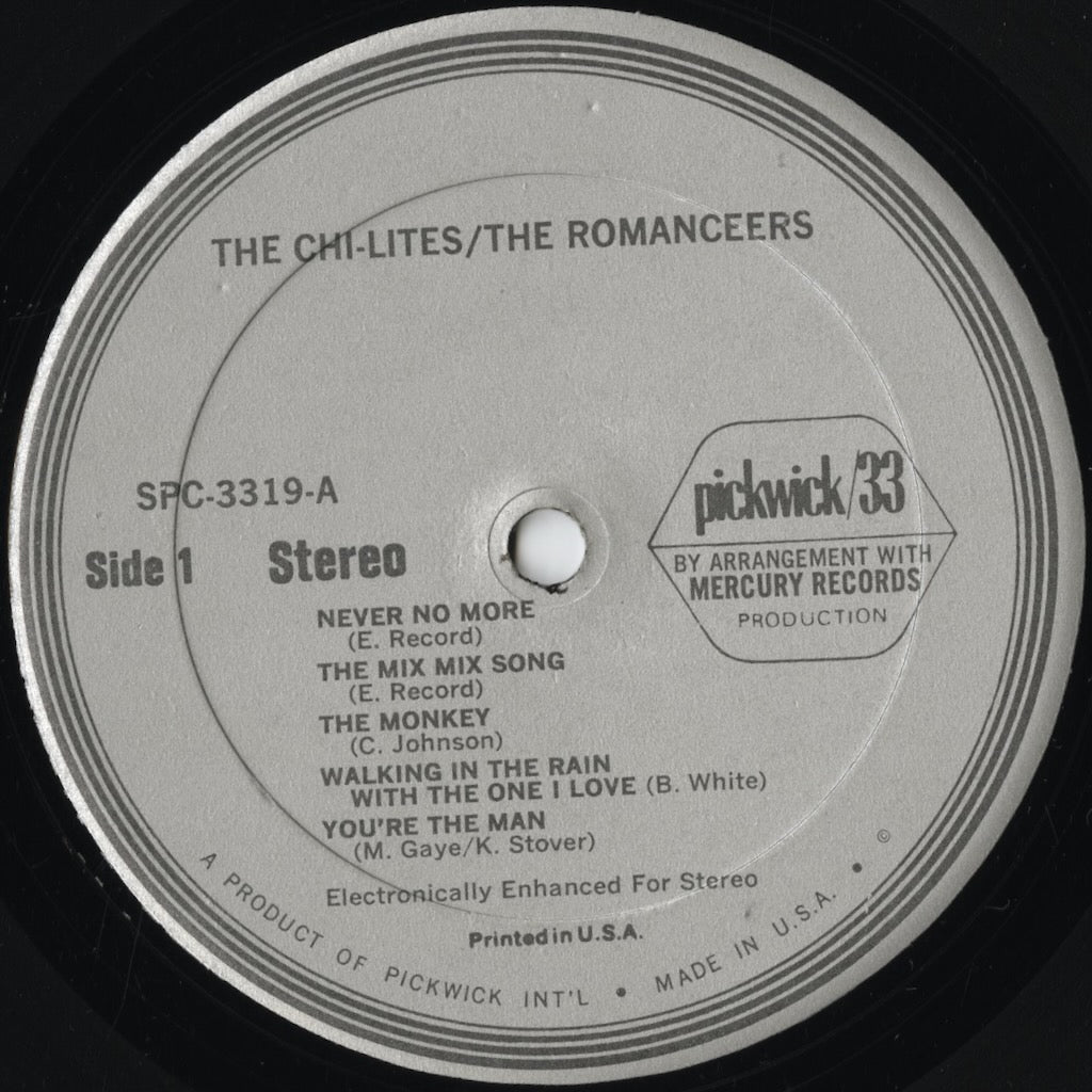 The Chi-Lites / The Romanceers / シャイ・ライツ - ロマンサーズ / The Chi-Lites / The Romanceers (SPC-3319)