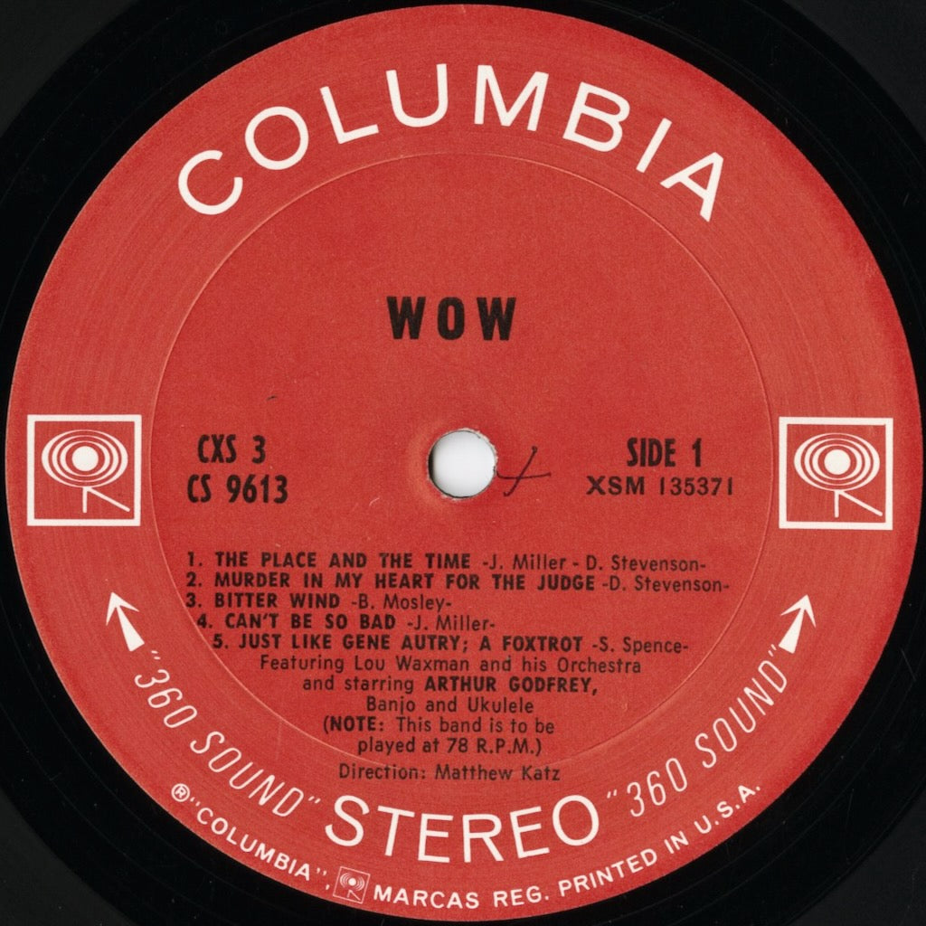 Moby Grape / モビー・グレープ / Wow (CXS 3)