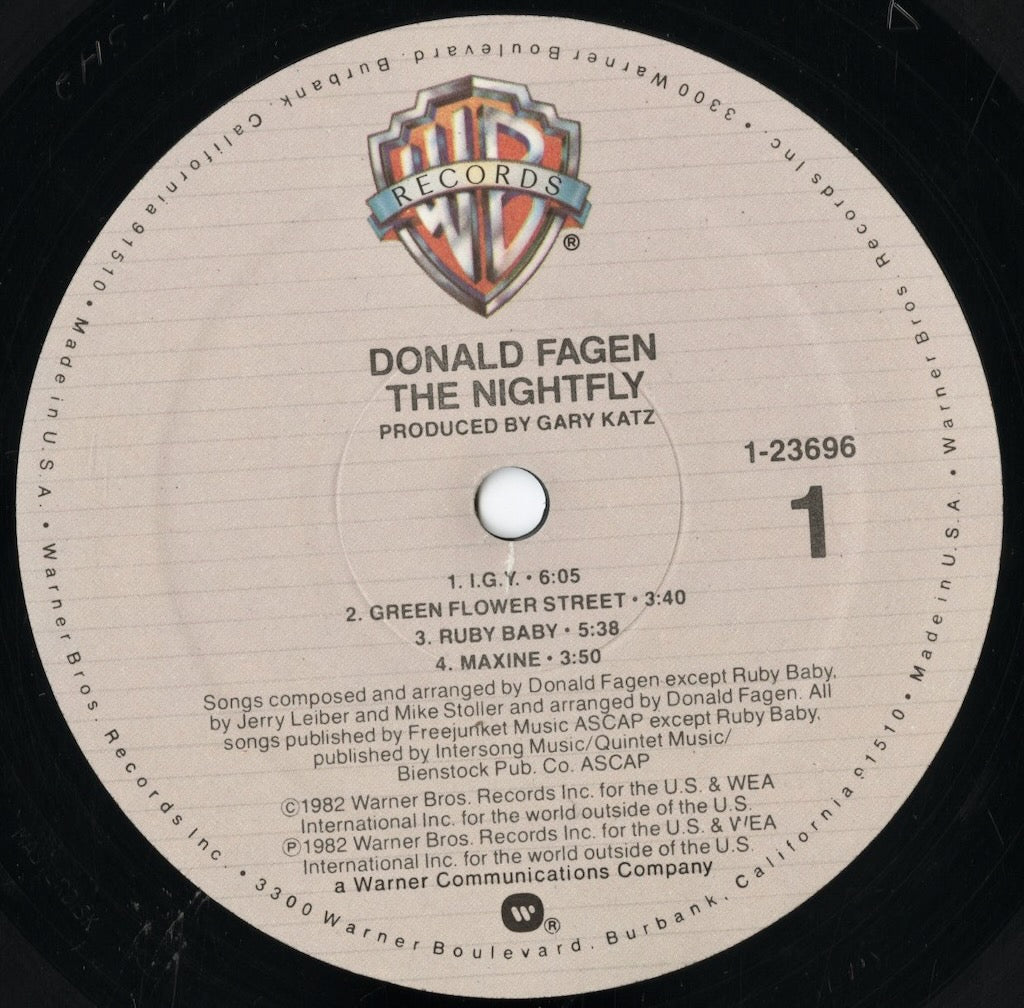 Donald Fagen / ドナルド・フェイゲン / The Nightfly (1-23696)