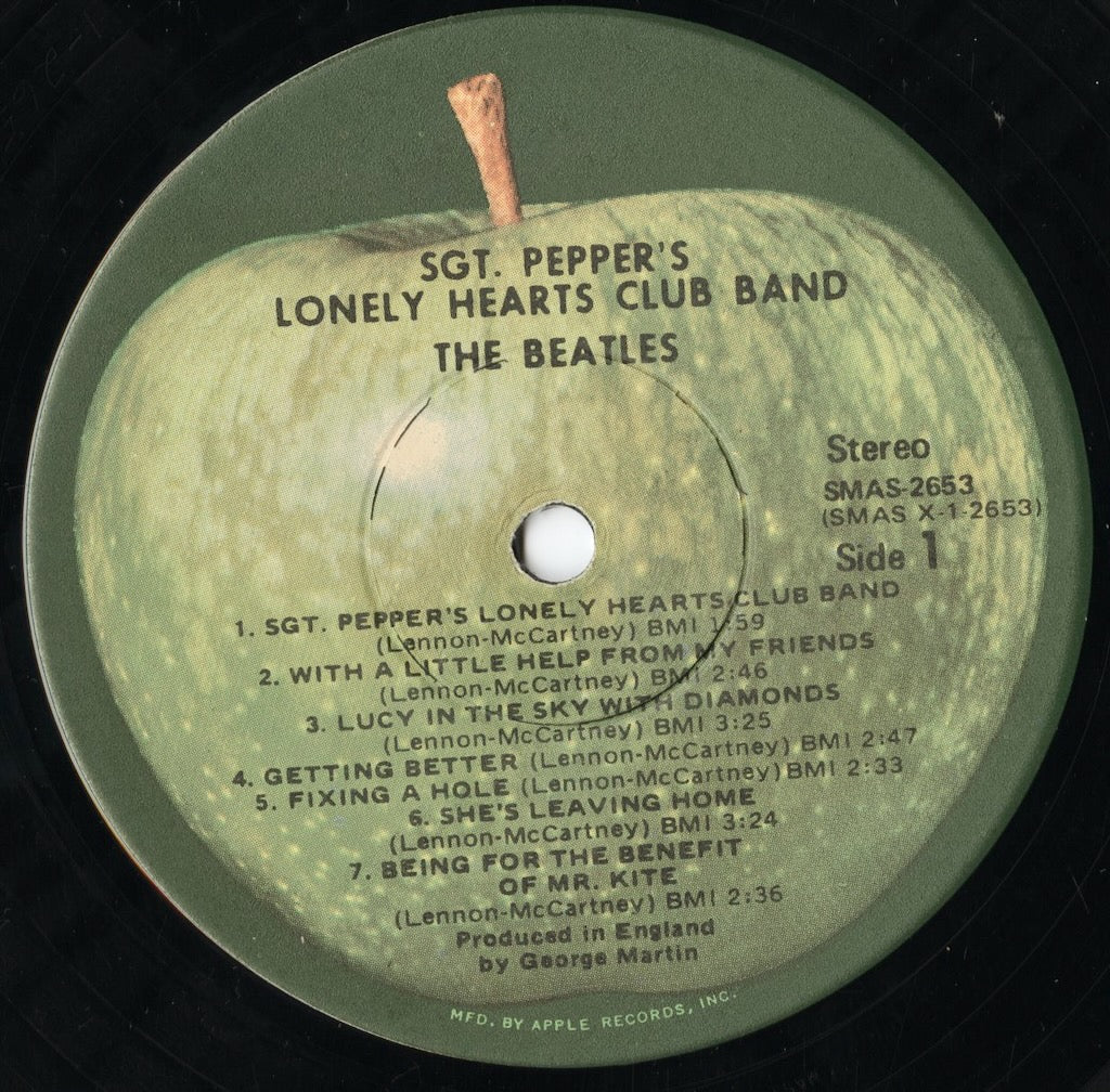 The Beatles - Sgt. Pepper's Lonely Hearts Club Band (SMAS-2653) LP 1975 US Capitol|中古LP