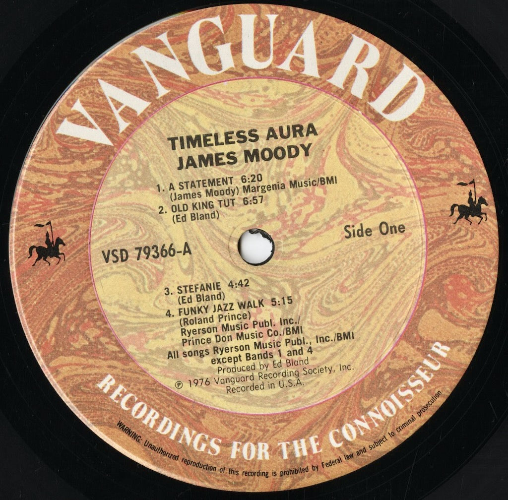 James Moody - Timeless Aura (VSD 79366) 1976 US Vanguard|中古LP