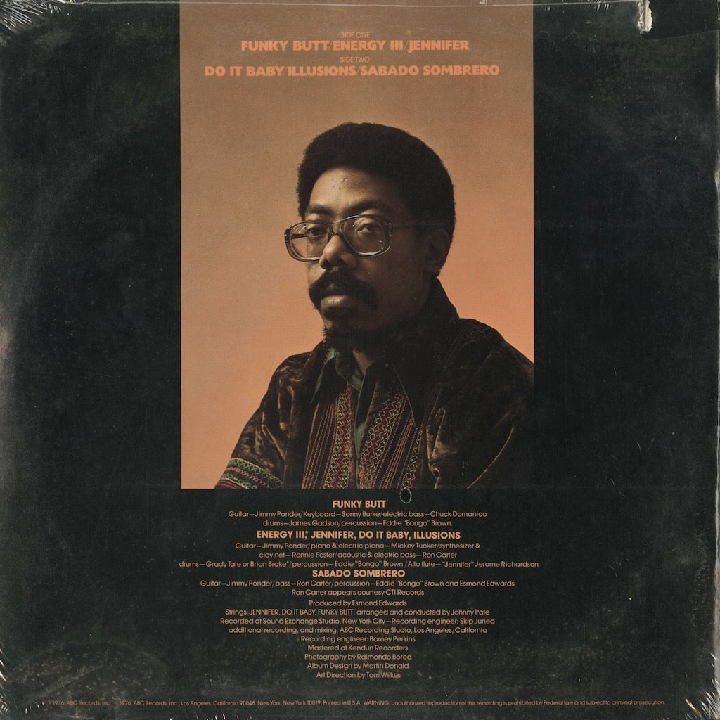 Jimmy Ponder – Illusions (ASD-9313) LP 1976 US ABC Impulse | 中古LP
