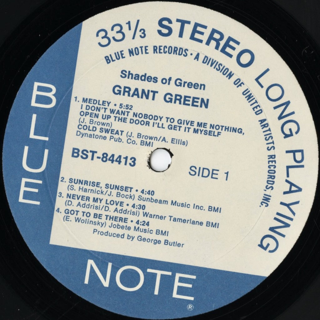 Grant Green / グラント・グリーン / Shades Of Green (BST-84413)