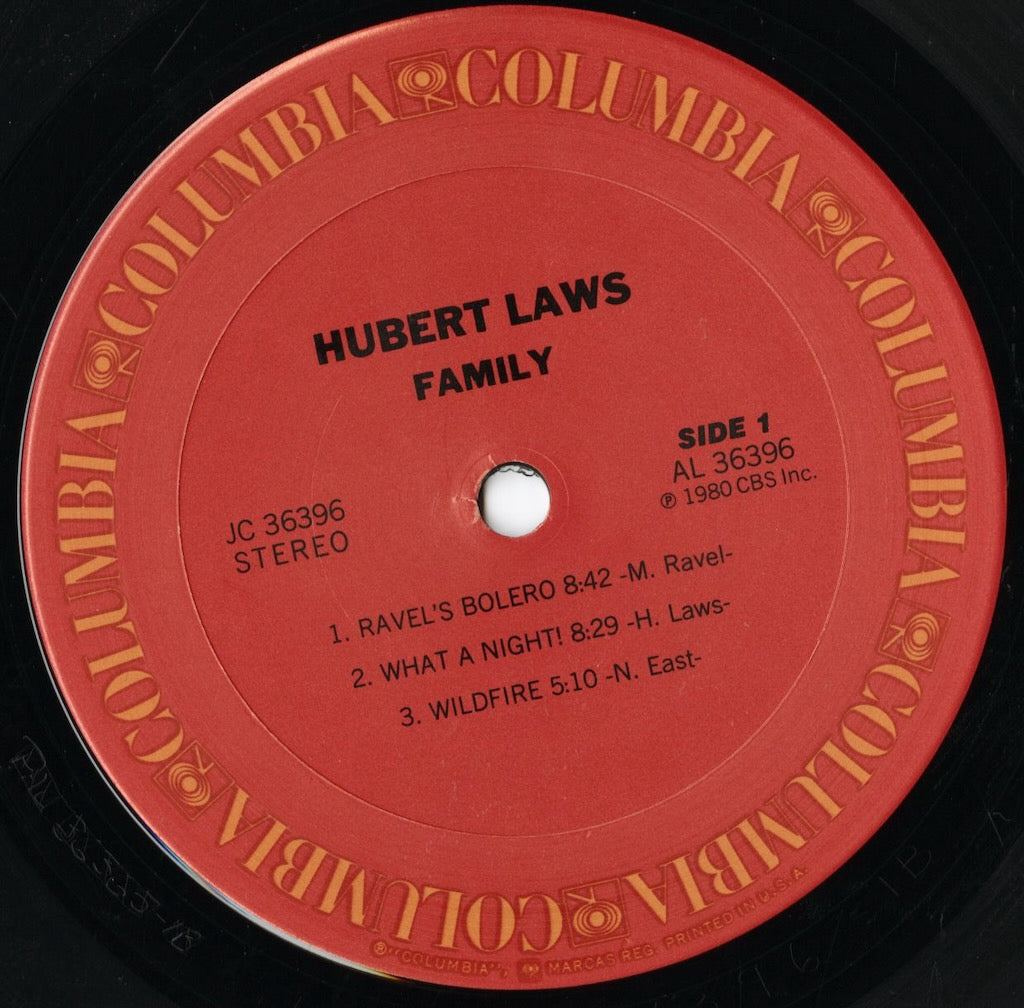Hubert Laws / ヒュバート・ロウズ / Family (JC36396)