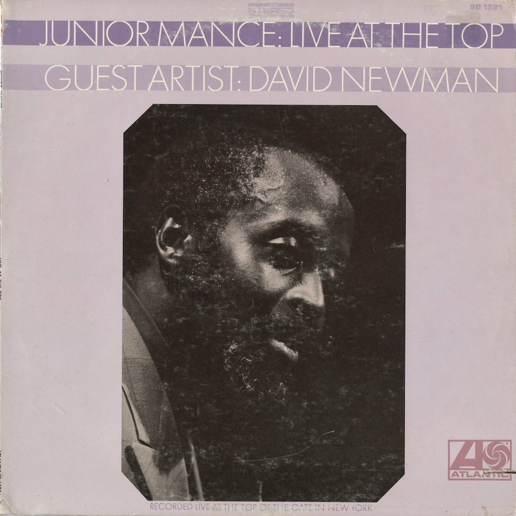 Junior Mance - Live At The Top SD 1521 中古レコード 通販｜1969 US
