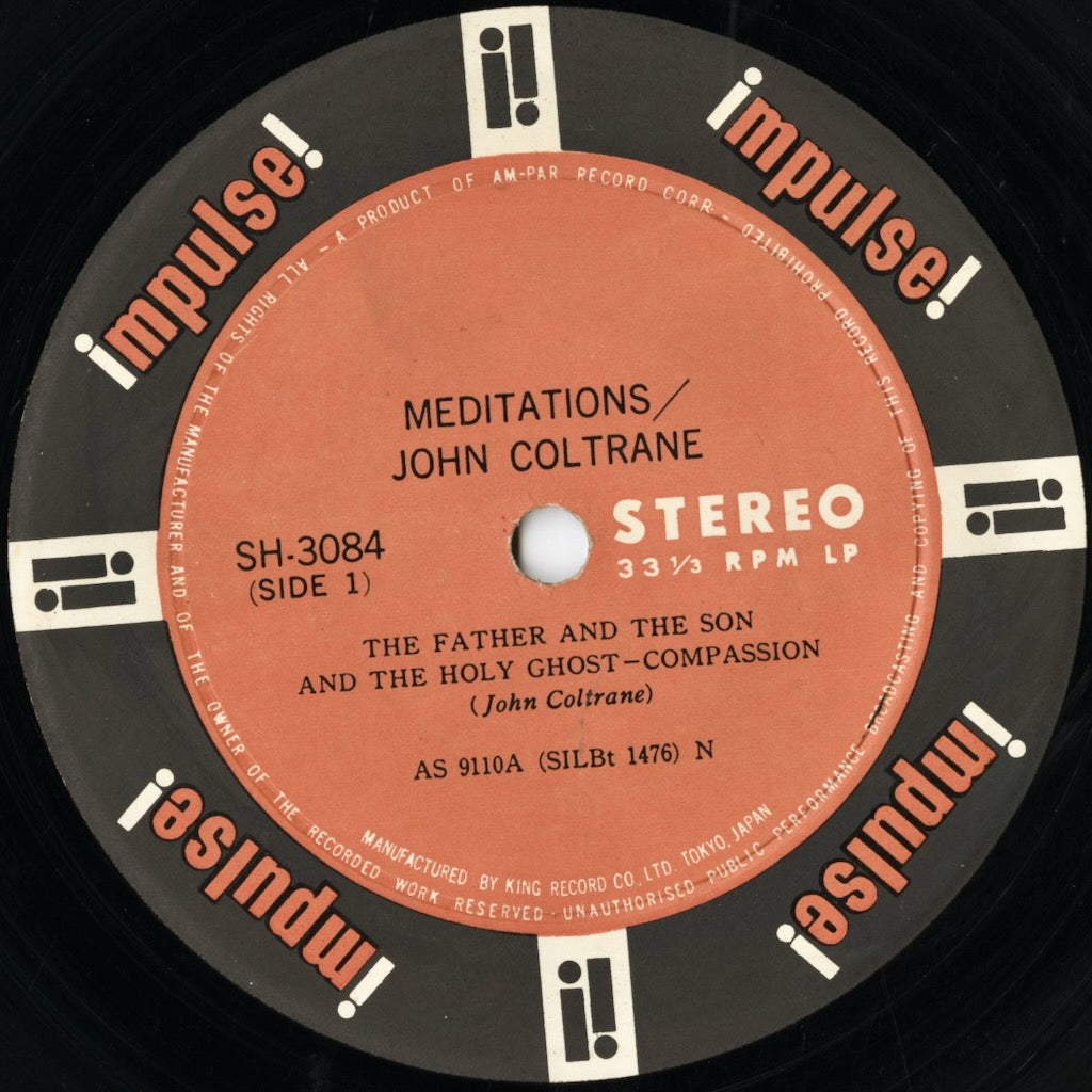 John Coltrane / ジョン・コルトレーン / Meditations (SH-3084)