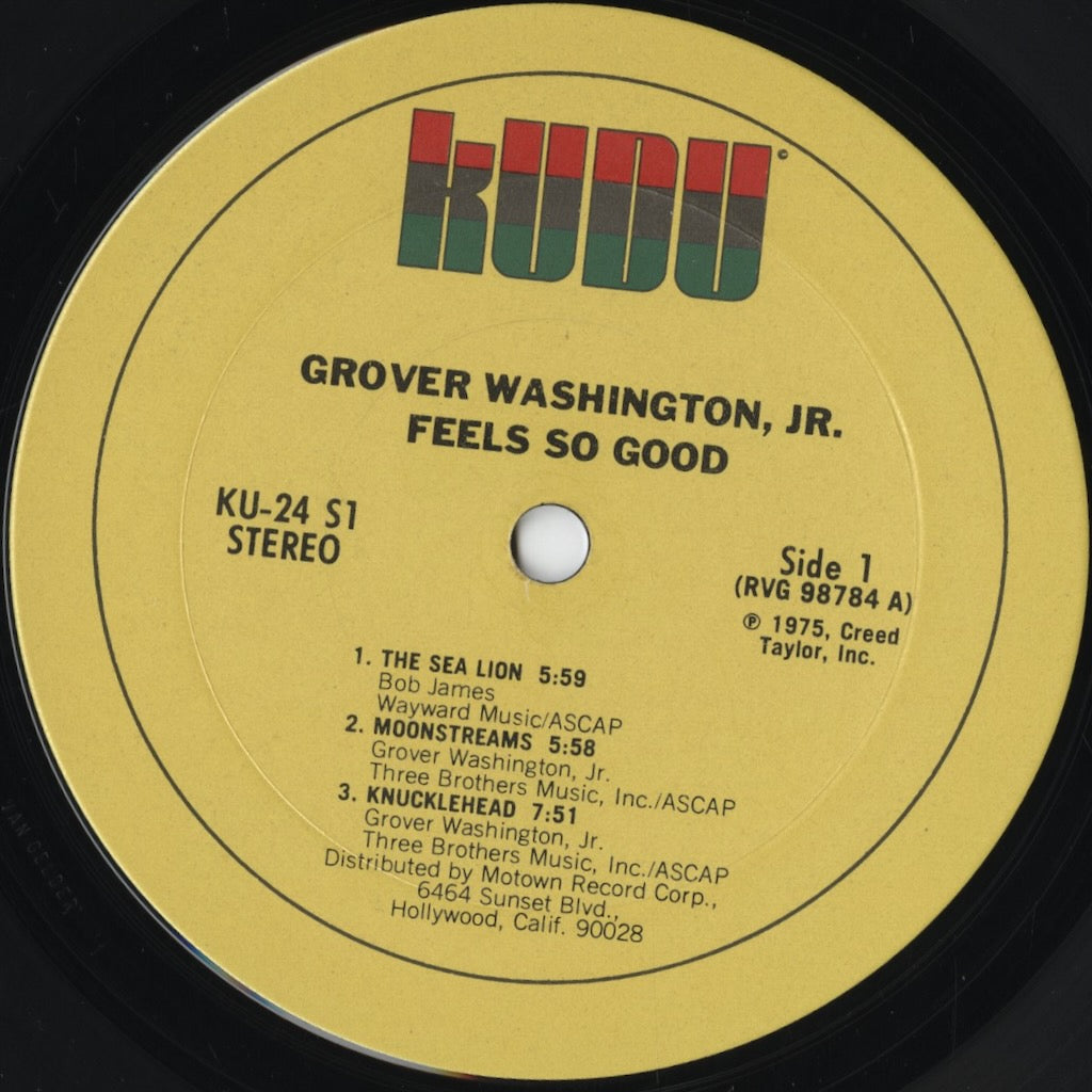 Grover Washington Jr. – Feels So Good (KU-24 S1) LP 1975 US KUDU | 中古LP