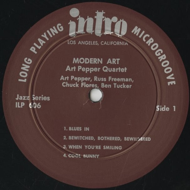 Art Pepper / アート・ペッパー / Modern Art (DELP-004)