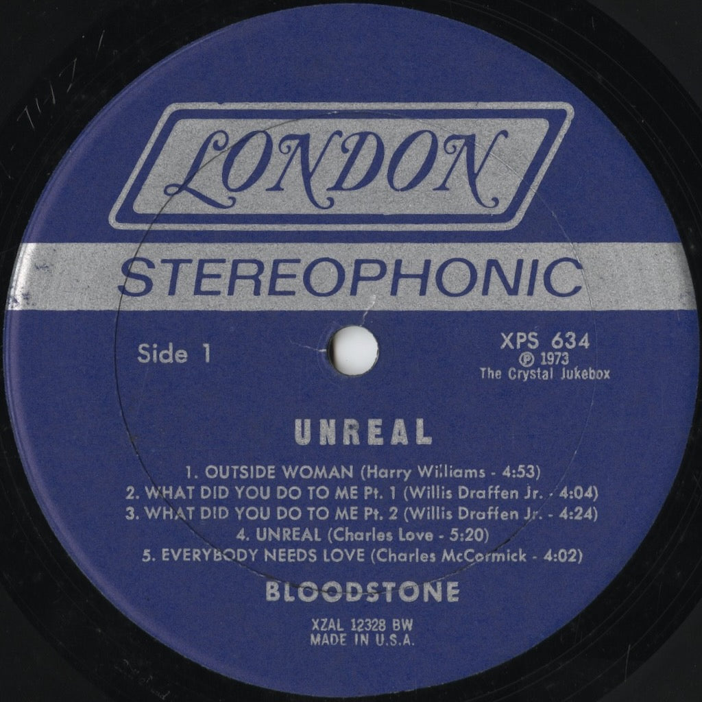 Bloodstone - Unreal (XPS 634) 1973 US London Records|中古LP
