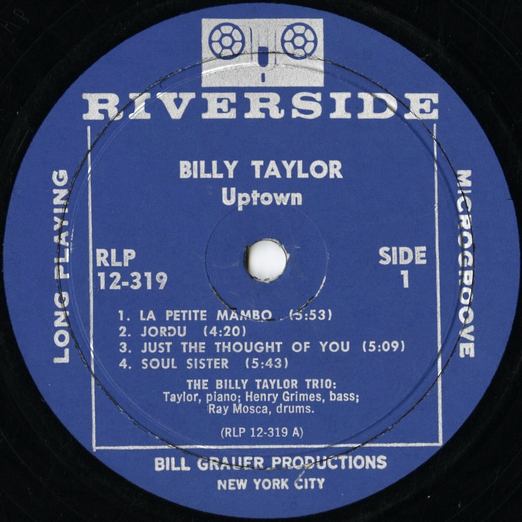 Billy Taylor / ビリー・テイラー / Uptown (RLP 12-319)