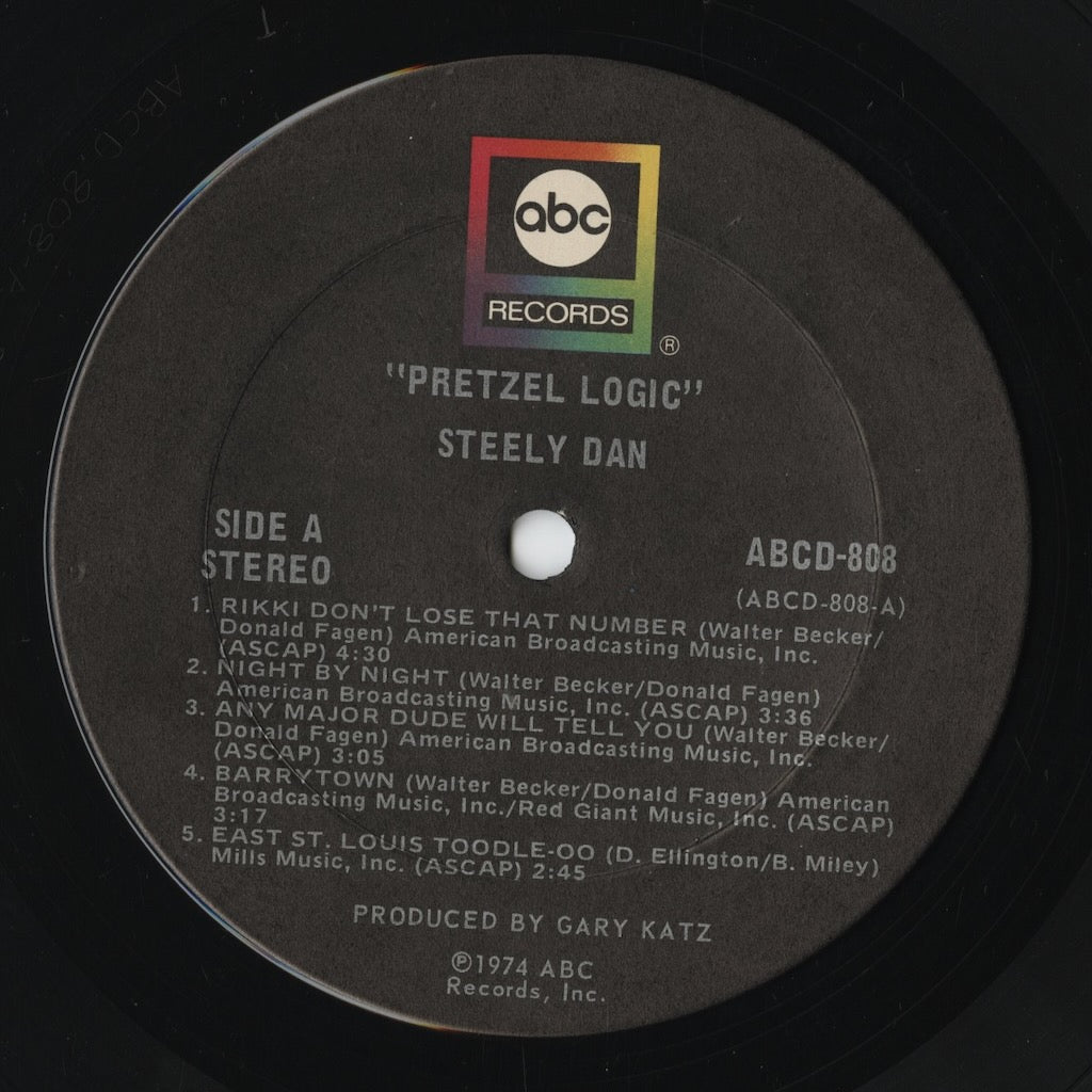 Steely Dan - Pretzel Logic (ABCD-808) LP 1974 US ABC|中古LP