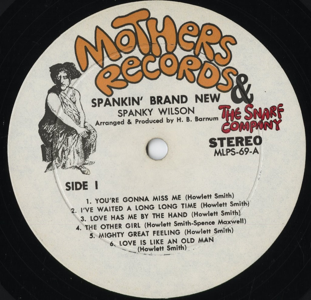 Spanky Wilson - Spankin' Brand New (MLPM-69) 1969 US Mothers Records|中古LP