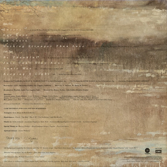 Natalie Cole / ナタリー・コール / Thankful (SW-511708)