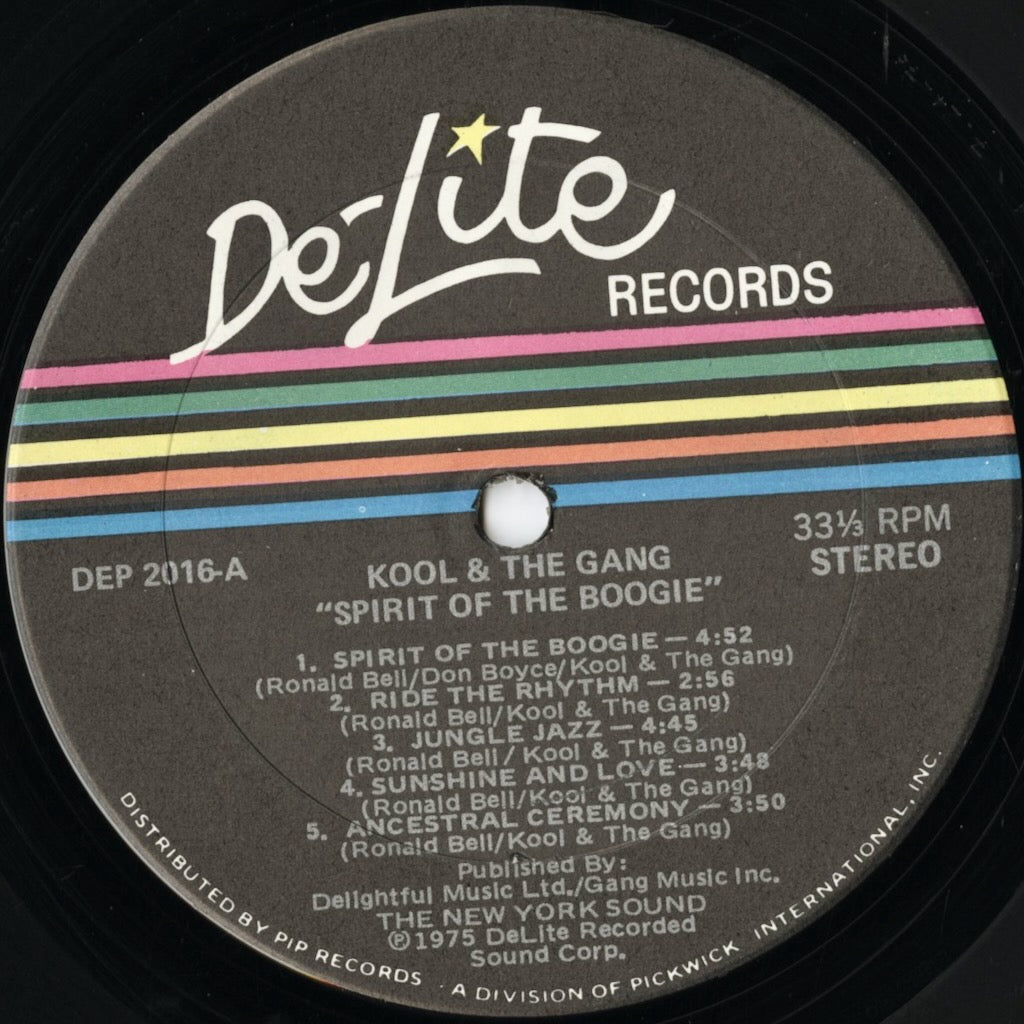 Kool & The Gang / クール&ザ・ギャング / Spirit Of The Boogie (DEP 2016)