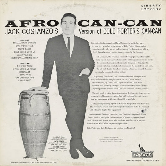 Jack Costanzo - Afro Can Can (LRP 3137) LP 1960 US Liberty|中古LP