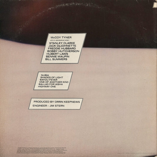 McCoy Tyner - Together (M-9087) 1978 US Milestone|中古LP