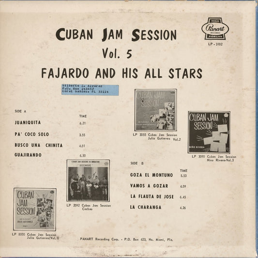 Cuban Jam Session Vol. 5 (LP-3102)