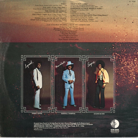 The Chi-Lites – Toby (BL 754200) LP 1974 US Brunswick | 中古LP