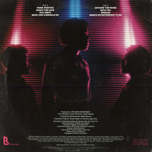 The Main Ingredient - Ready For Love (AFL1-3641) 1980 US RCA|中古LP