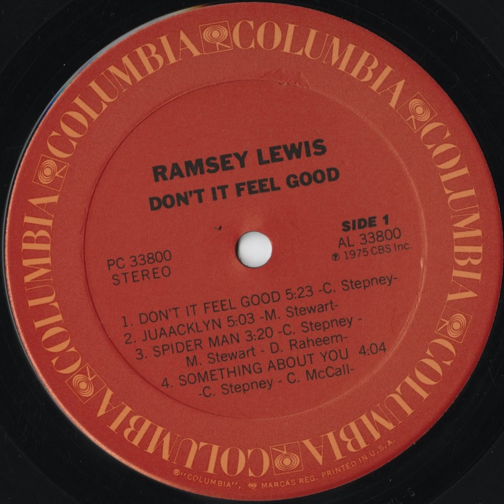 Ramsey Lewis - Don't It Feel Good (PC 33800) 1975 US Columbia|中古LP