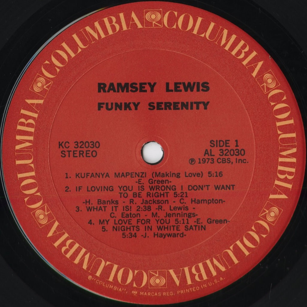 Ramsey Lewis - Funky Serenity (KC 32030) 1973 US Columbia|中古LP