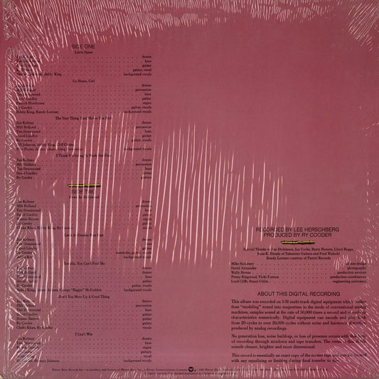 Ry Cooder / ライ・クーダー / Bop Till You Drop (BSK 3358)