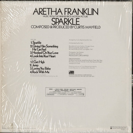 Aretha Franklin – Sparkle (SD 18176) LP 1976 US Atlantic|中古LP